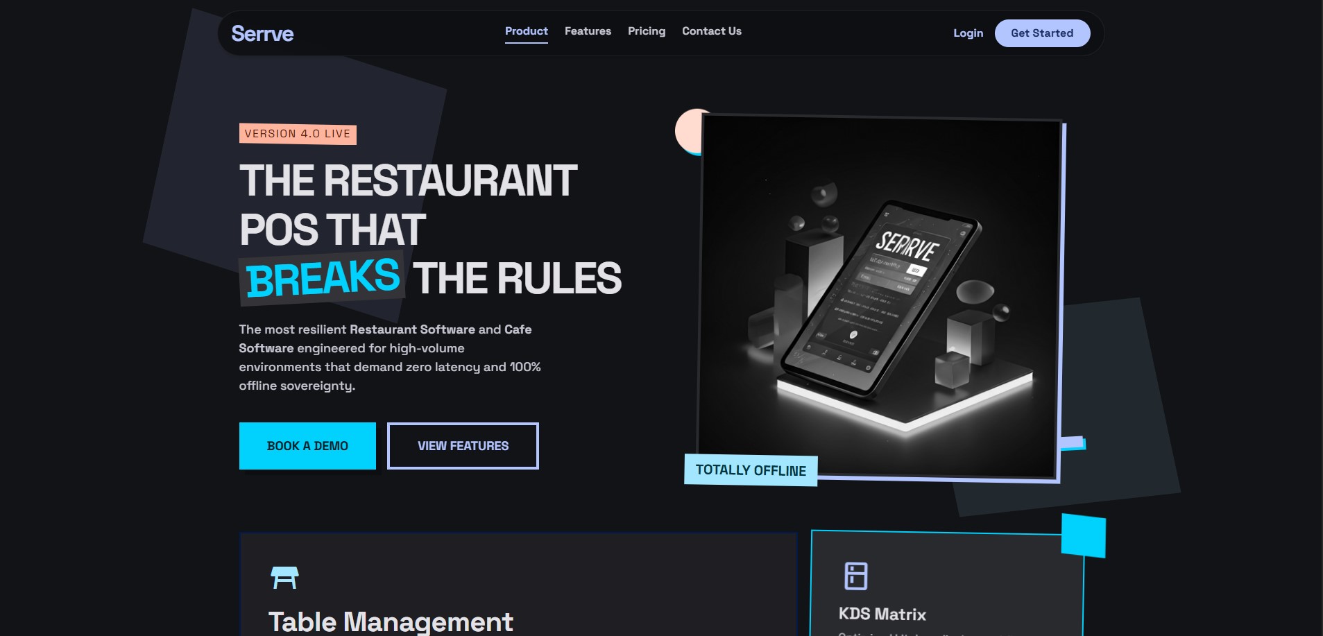 Serrve POS Software