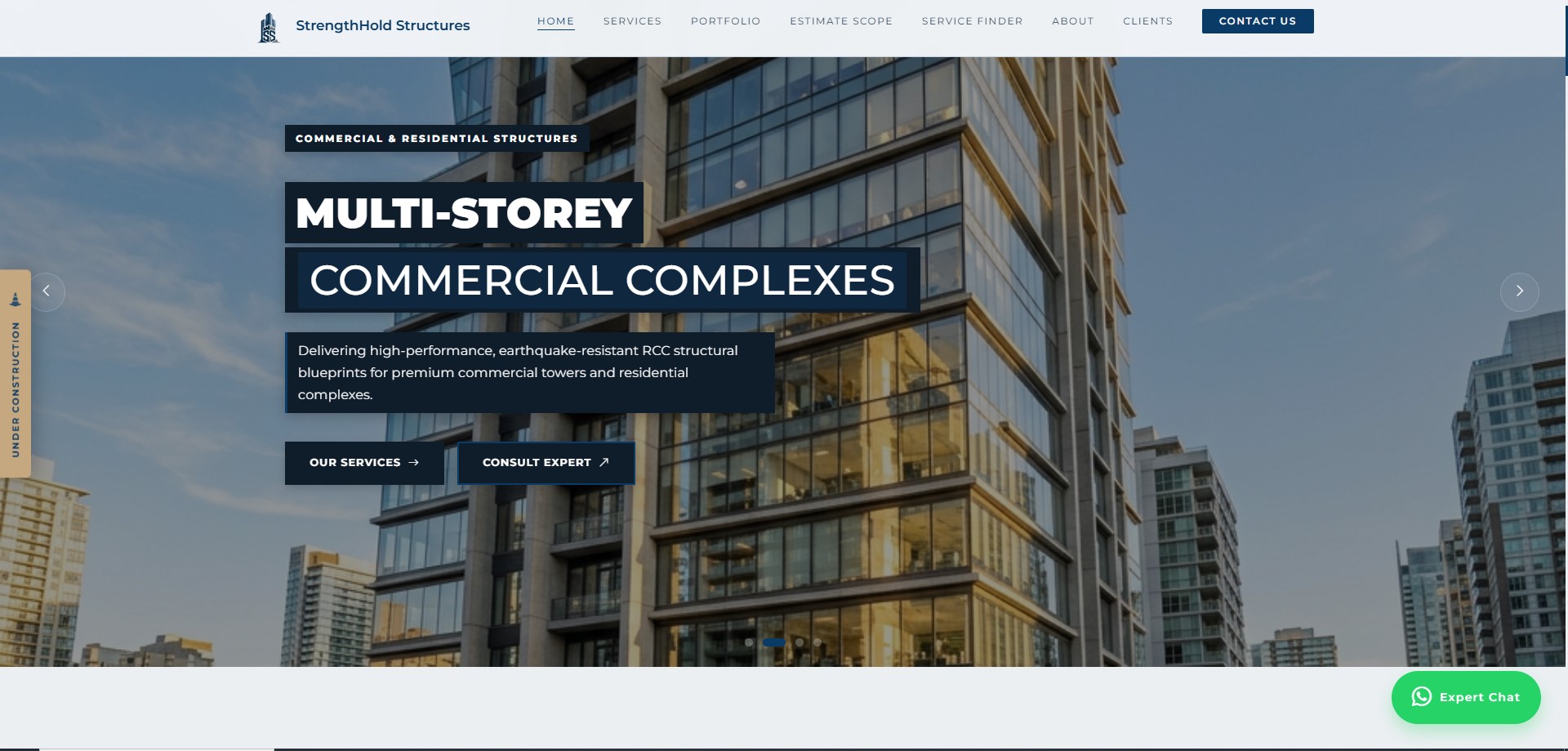 Strength Hold Structural Engineering Portal